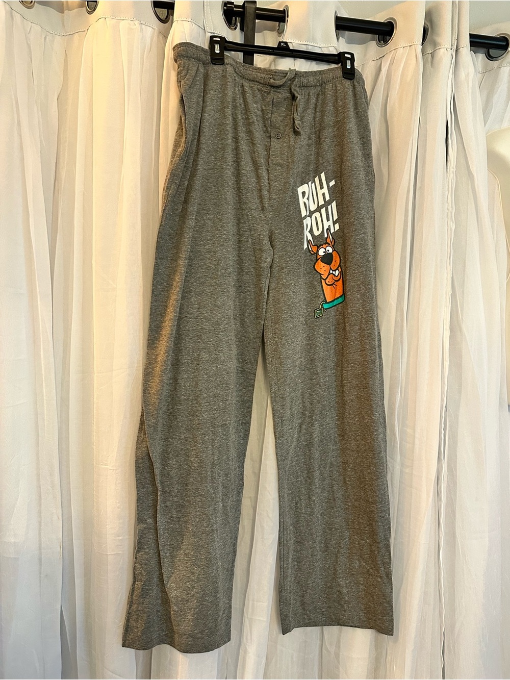 Scooby Doo Men’s Gray Scooby-Doo Lounge Pants NWOT